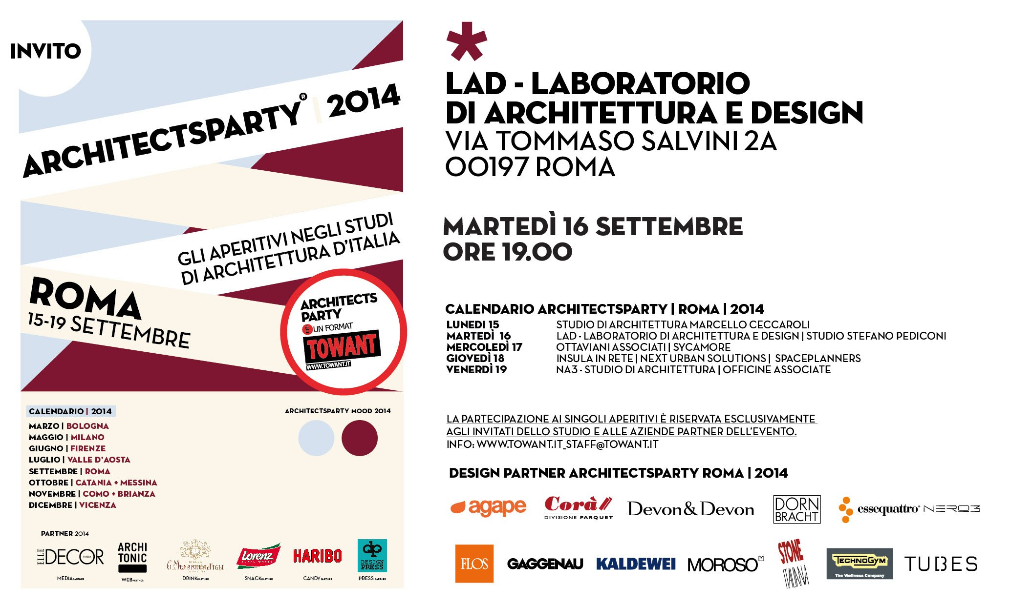 ArchitectsParty/Roma 2014